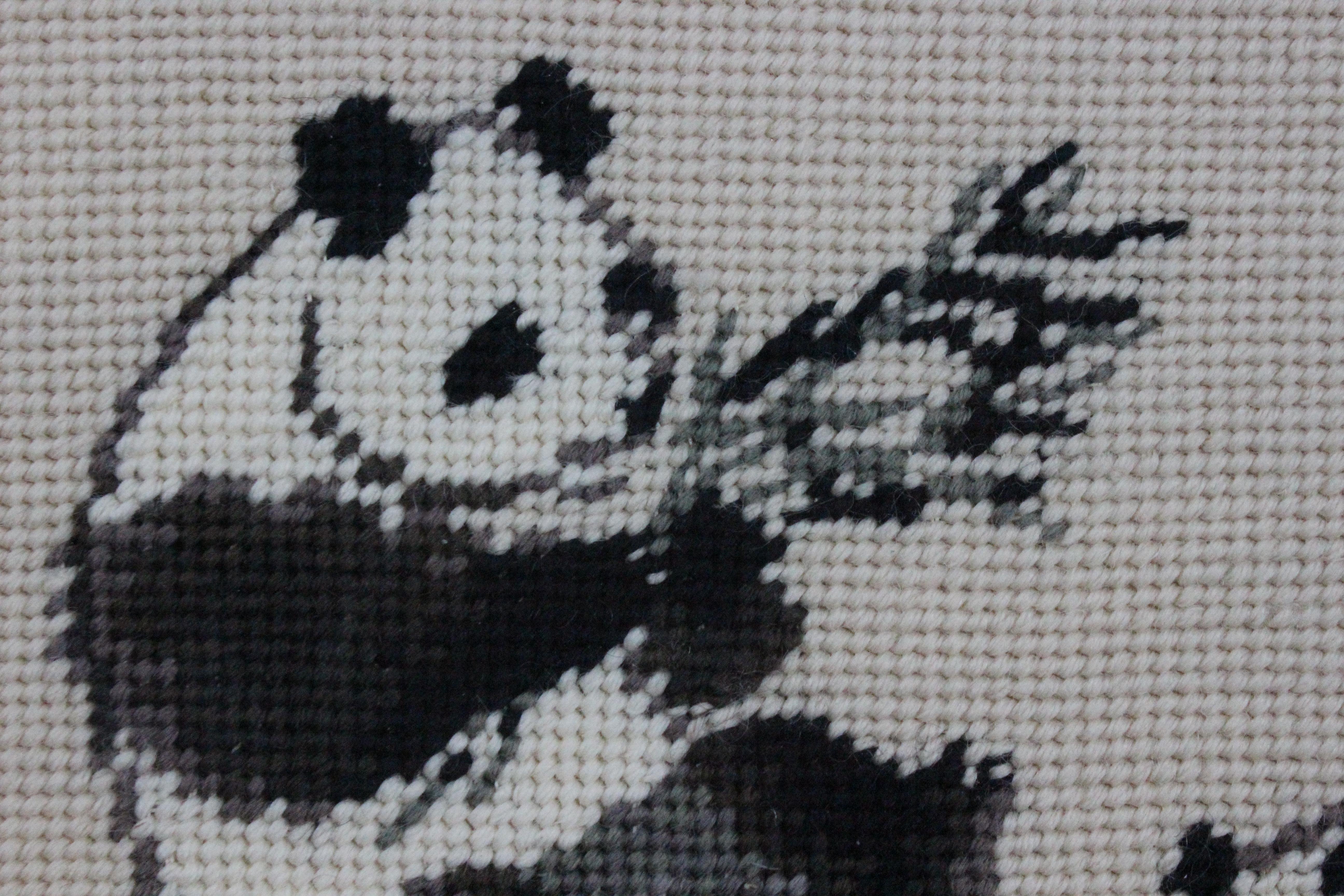 Needlepoint Pandas For Sale 2