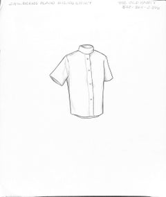 Childrens Plain Riding Shirt Graphit Zeichnung