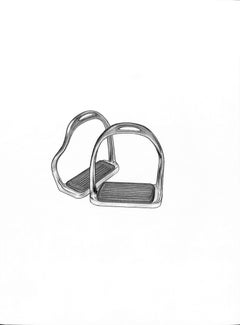 Stirrups Graphite Drawing