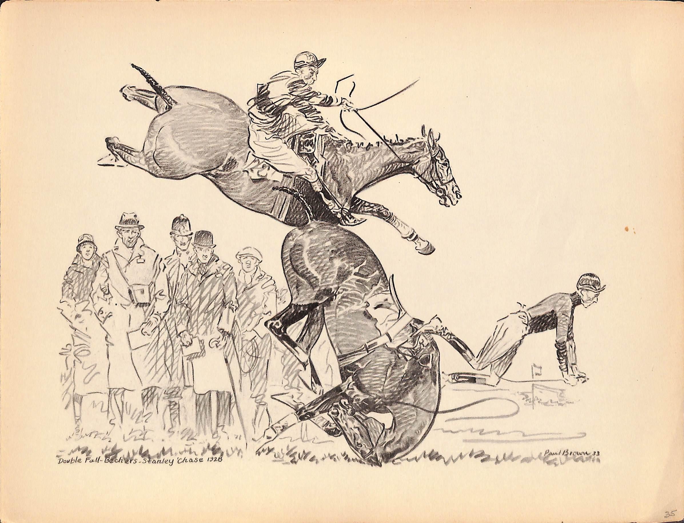 Double Fall Bechers Stanley Chase 1928 – Art von Paul Desmond Brown