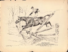 Vintage The Charge Of The Light Brigade Maryland Hunt Cup 1930