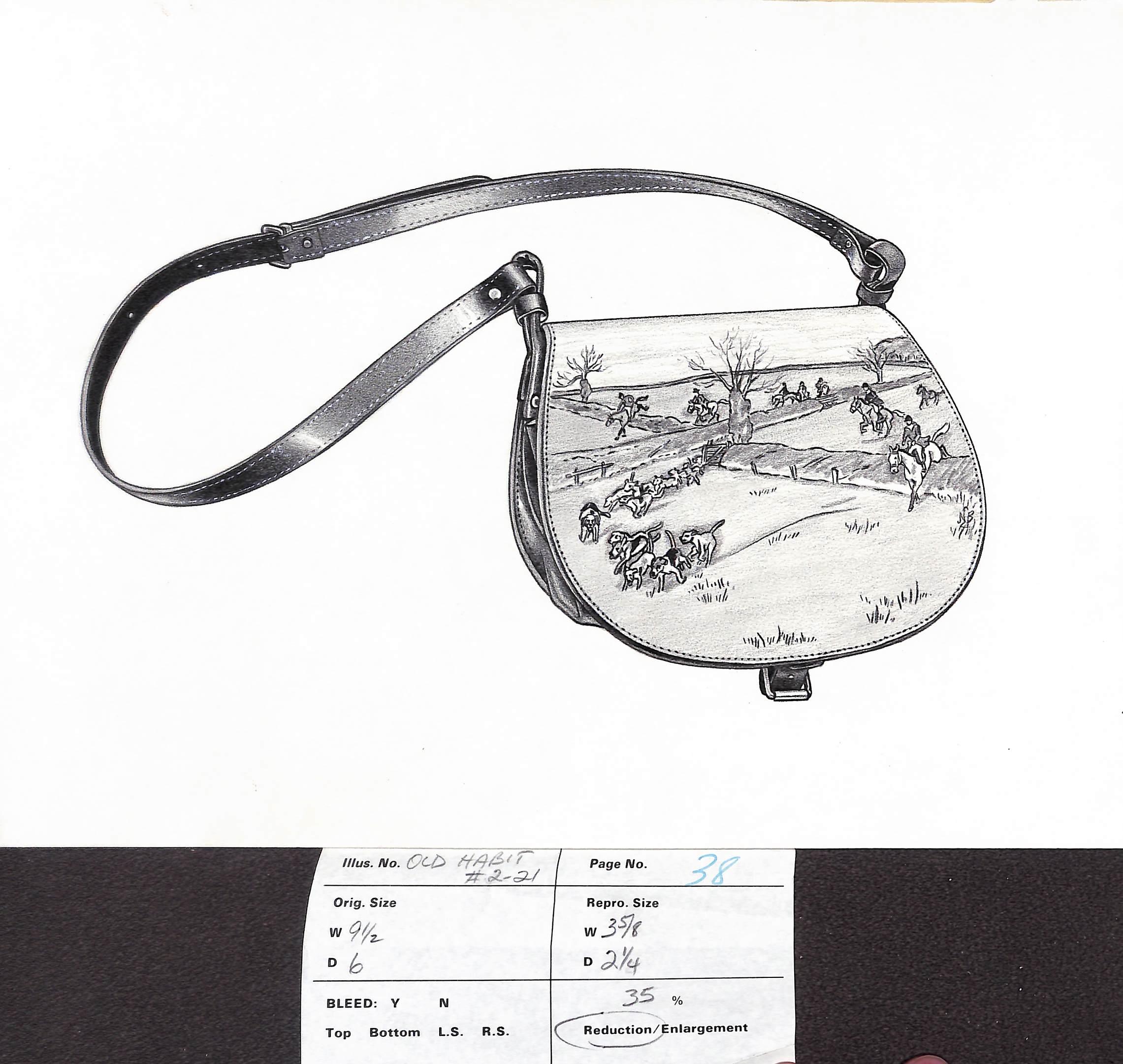 Drawing Fox-Hunter's Purse Graphite