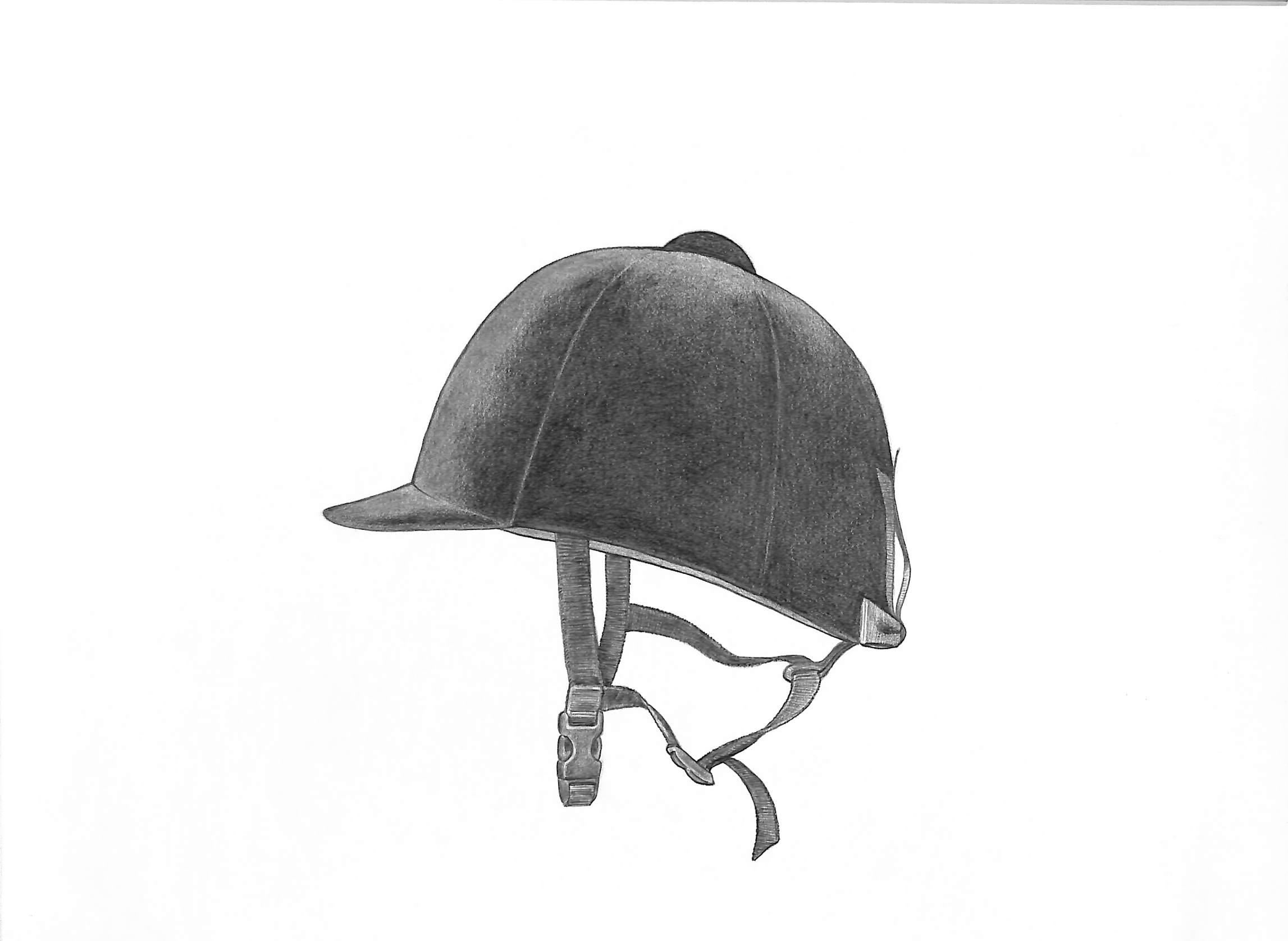 Hunt Cap 1998 Graphite Drawing - Art by Unknown
