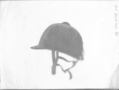 Hunt Cap 1998 Graphit-Zeichnung der Jagdkappe