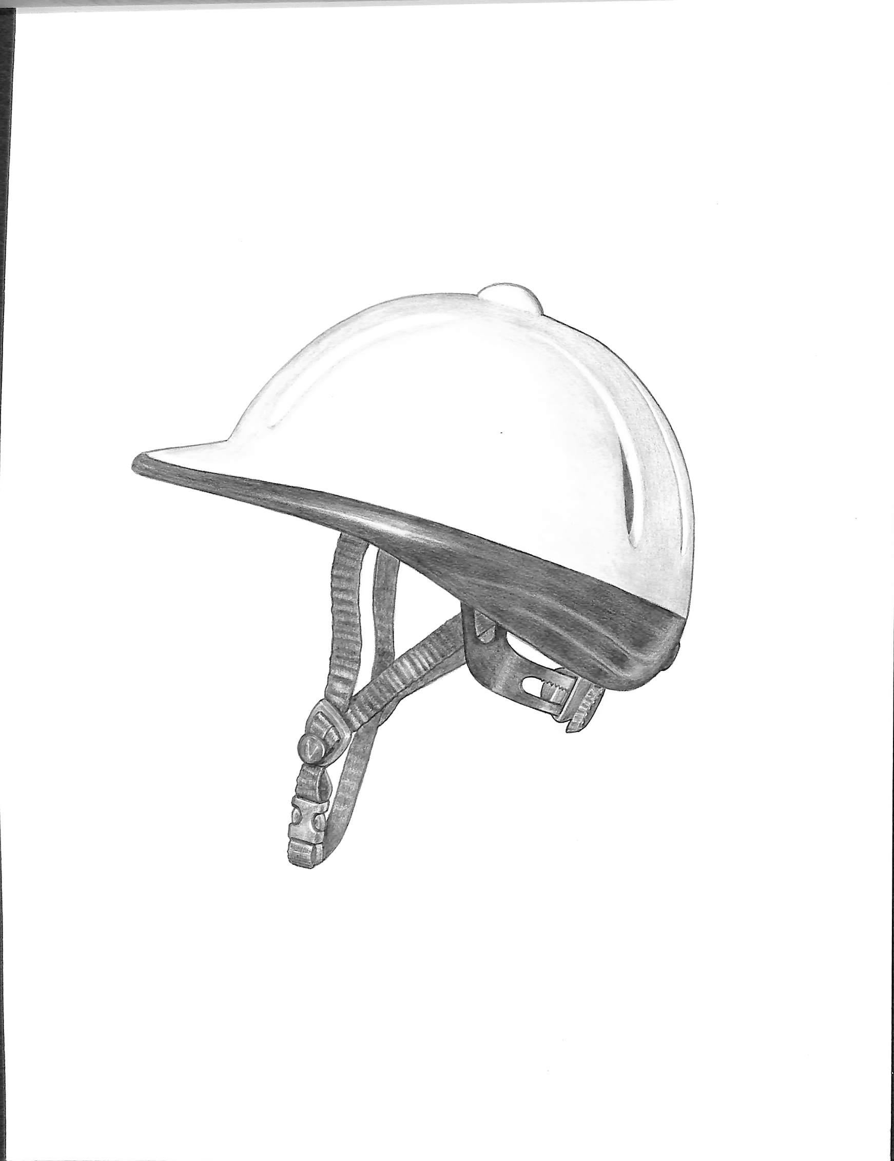 Devonshire Aegis Helmet 2003 dessin de Graphite - Art de Unknown