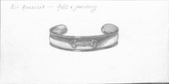 Bracciale Bit Disegno in grafite
