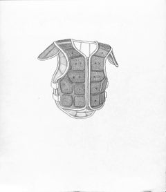 Used Body Protector Graphite Drawing