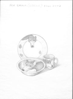 Fox China Otoño 2003 Dibujo en grafito