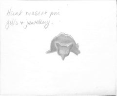 Hunt Mascot Pin Disegno in grafite
