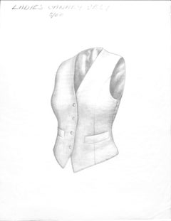 Gilet Canary da donna 2000 Disegno in grafite
