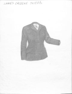 Giacca Caldene Tweed Donna Disegno Grafite