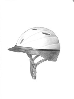 Used Del Mar Classico Helmet Graphite Drawing