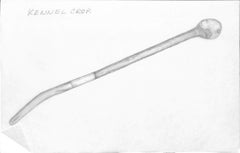 Kennel Crop Graphite Drawing