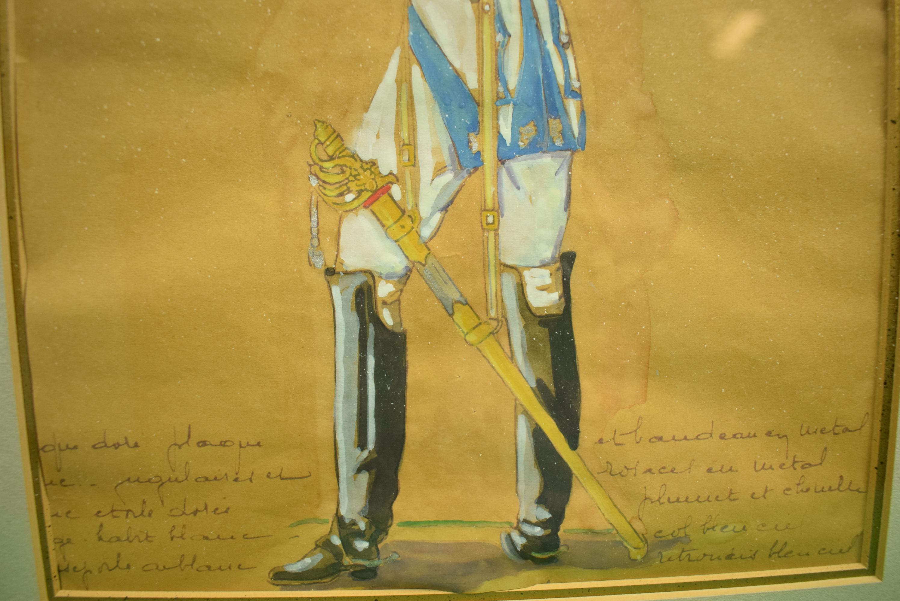 Manual de Bardin Reglement de 1812 Officier du Carobinelle du 2d Regiment For Sale 2