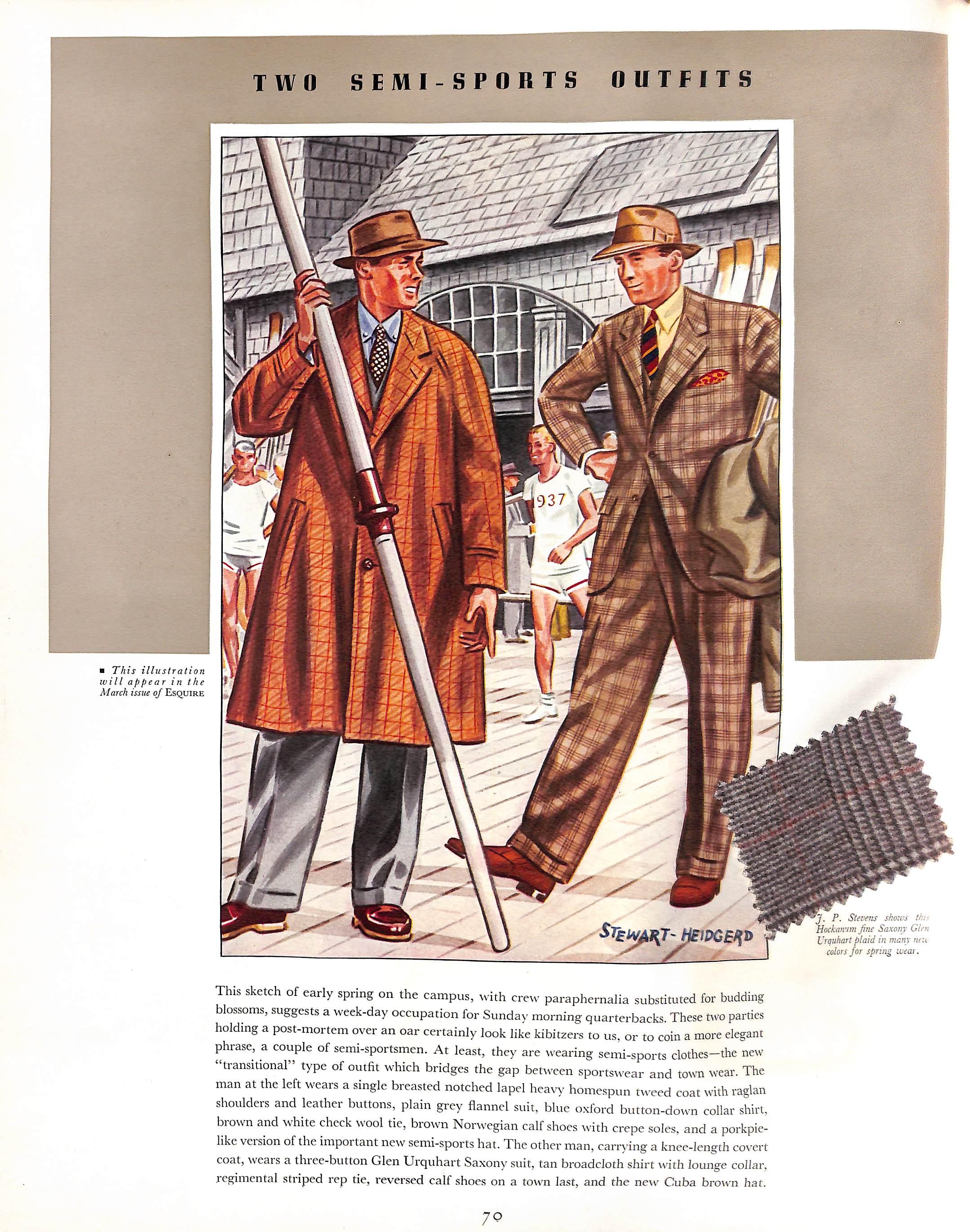 Apparel Arts Esquire Vol 1937 Advance Spring Coronation Number Edward Vlll For Sale 15