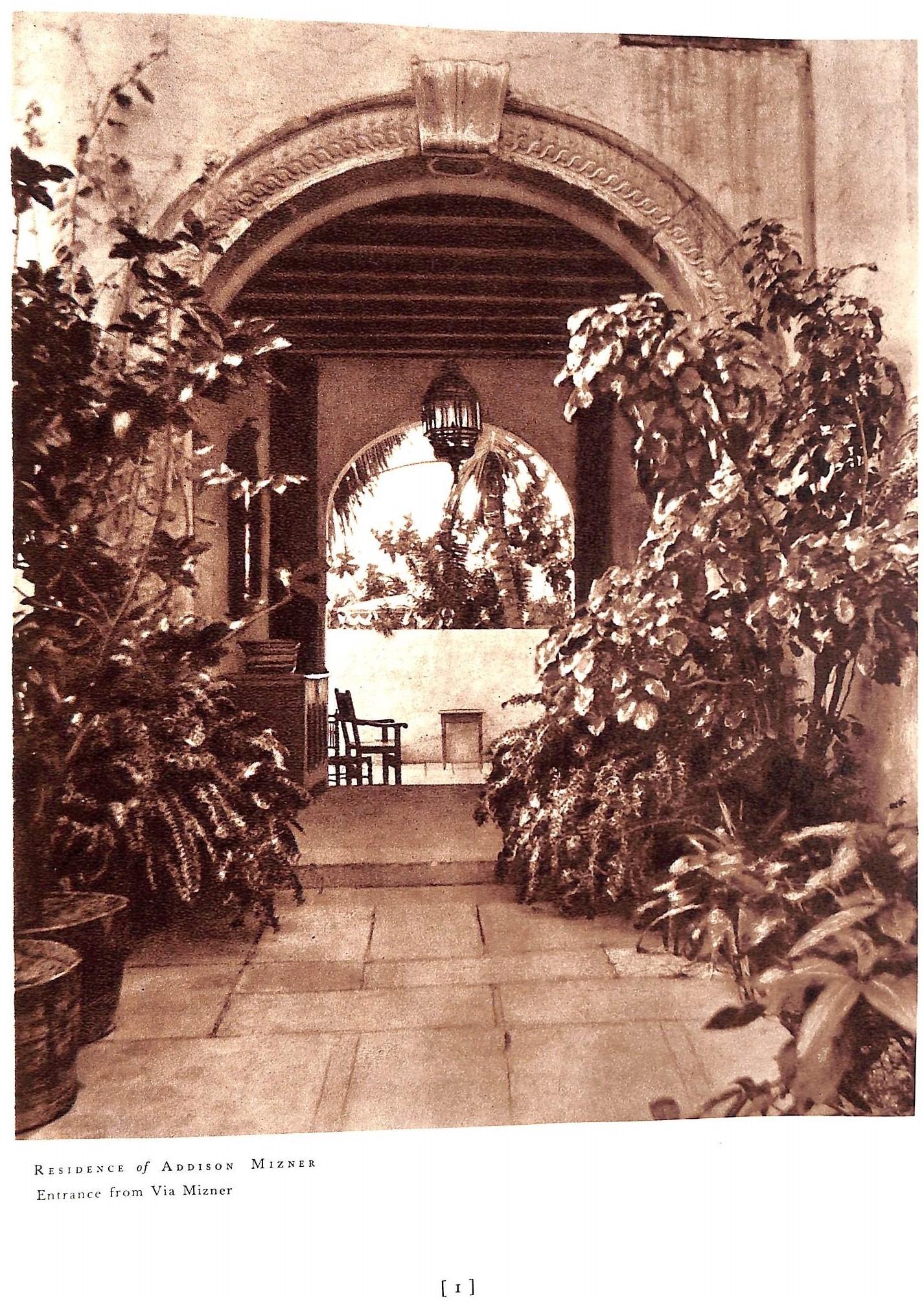 « Flora Architecture of Addison Mizner » 1928 TARBELL, Ida M. en vente 2