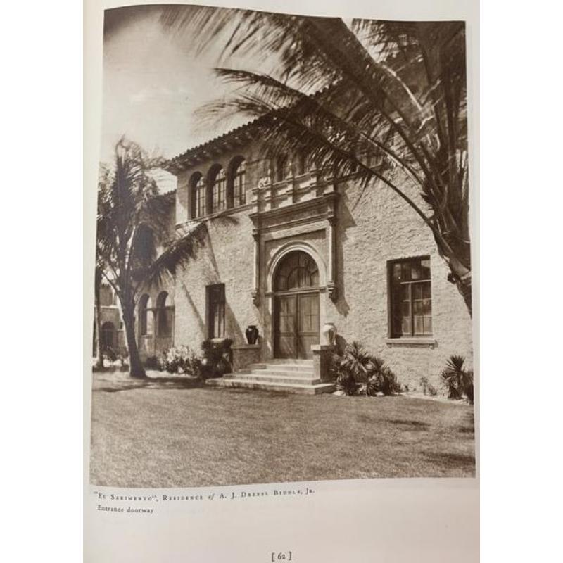 « Flora Architecture of Addison Mizner » 1928 TARBELL, Ida M. en vente 11