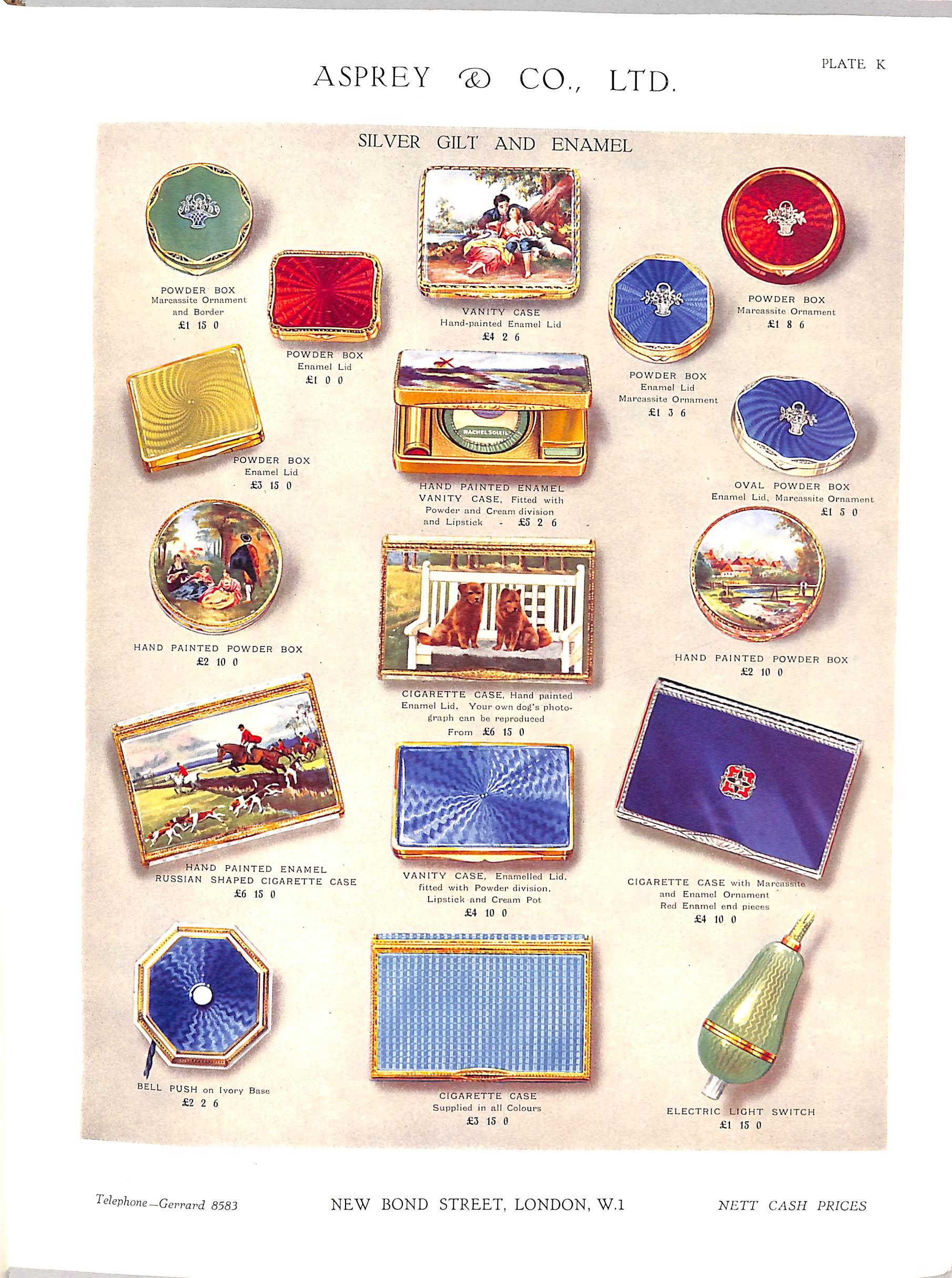 Asprey & Co Bond Street c1930s Handel Katalog im Angebot 11