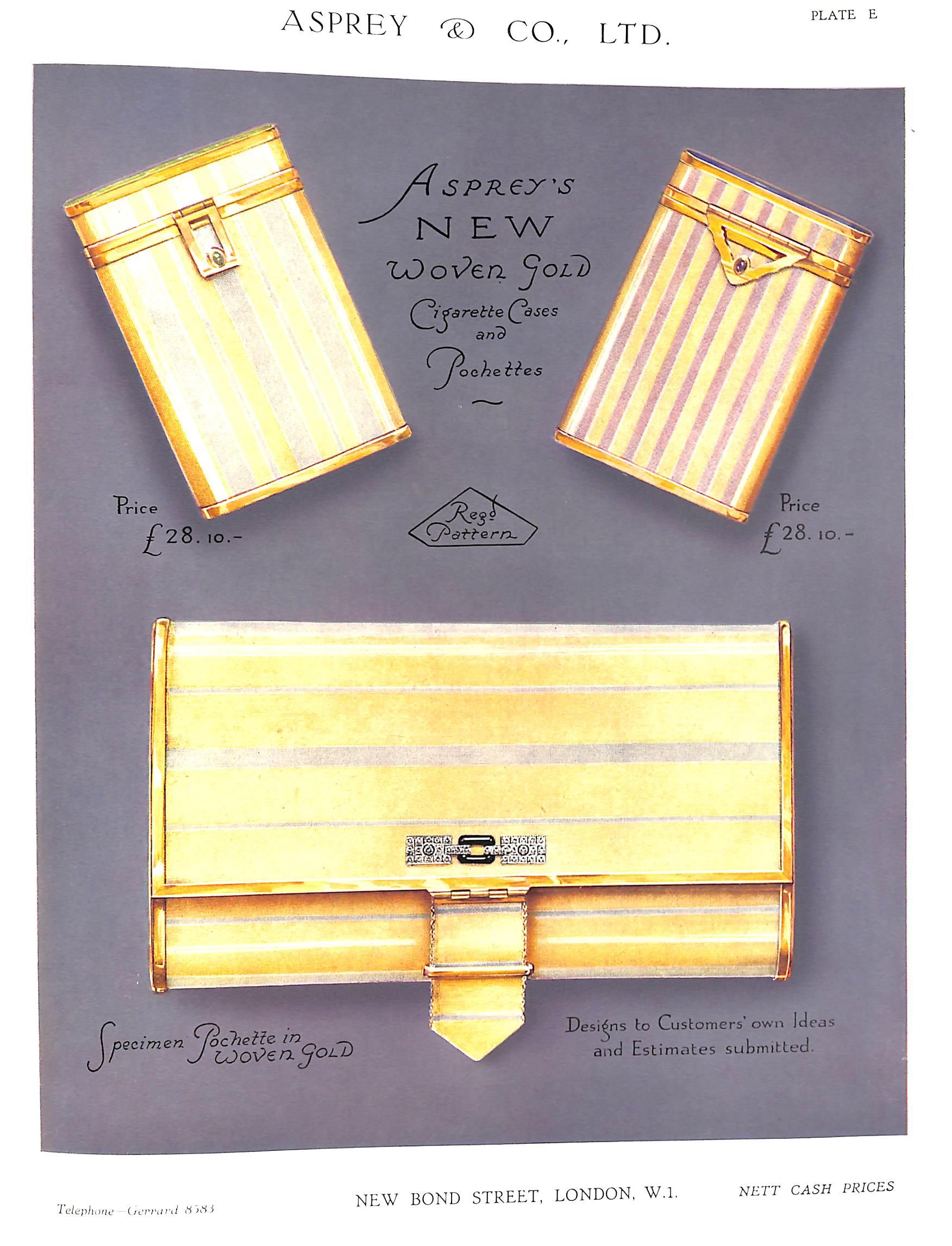 Asprey & Co Bond Street c1930s Trade Catalogue For Sale 18