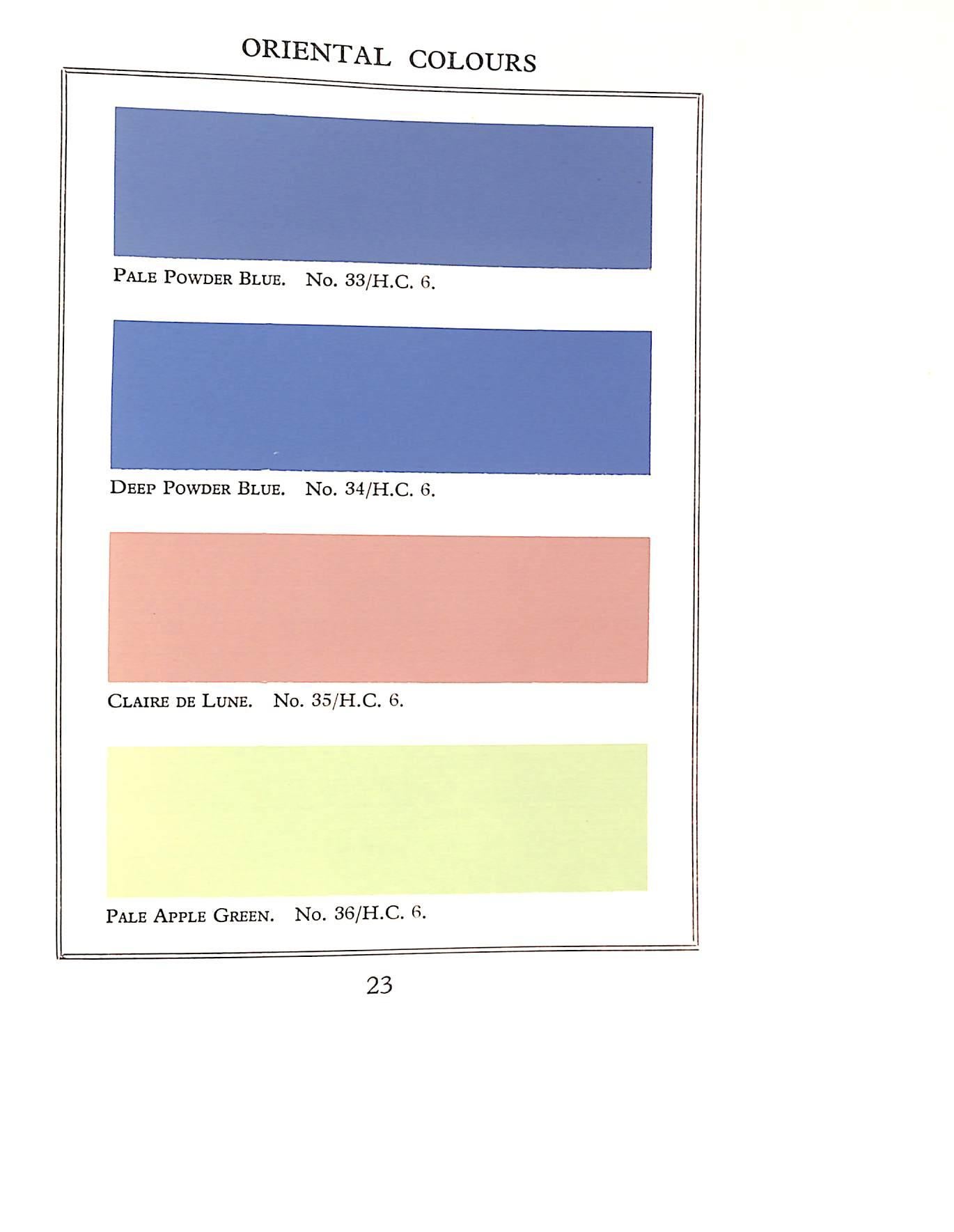 « Un livre de couleurs historiques adapté à un travail décoratif », 1961 en vente 7