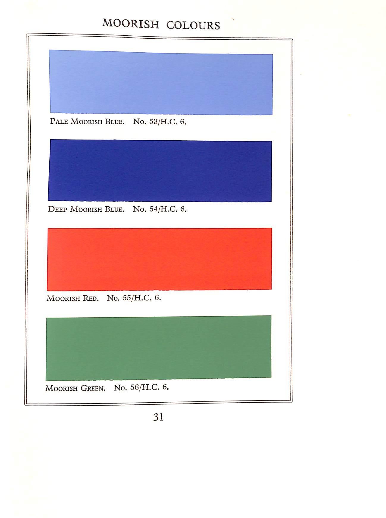 « Un livre de couleurs historiques adapté à un travail décoratif », 1961 en vente 11