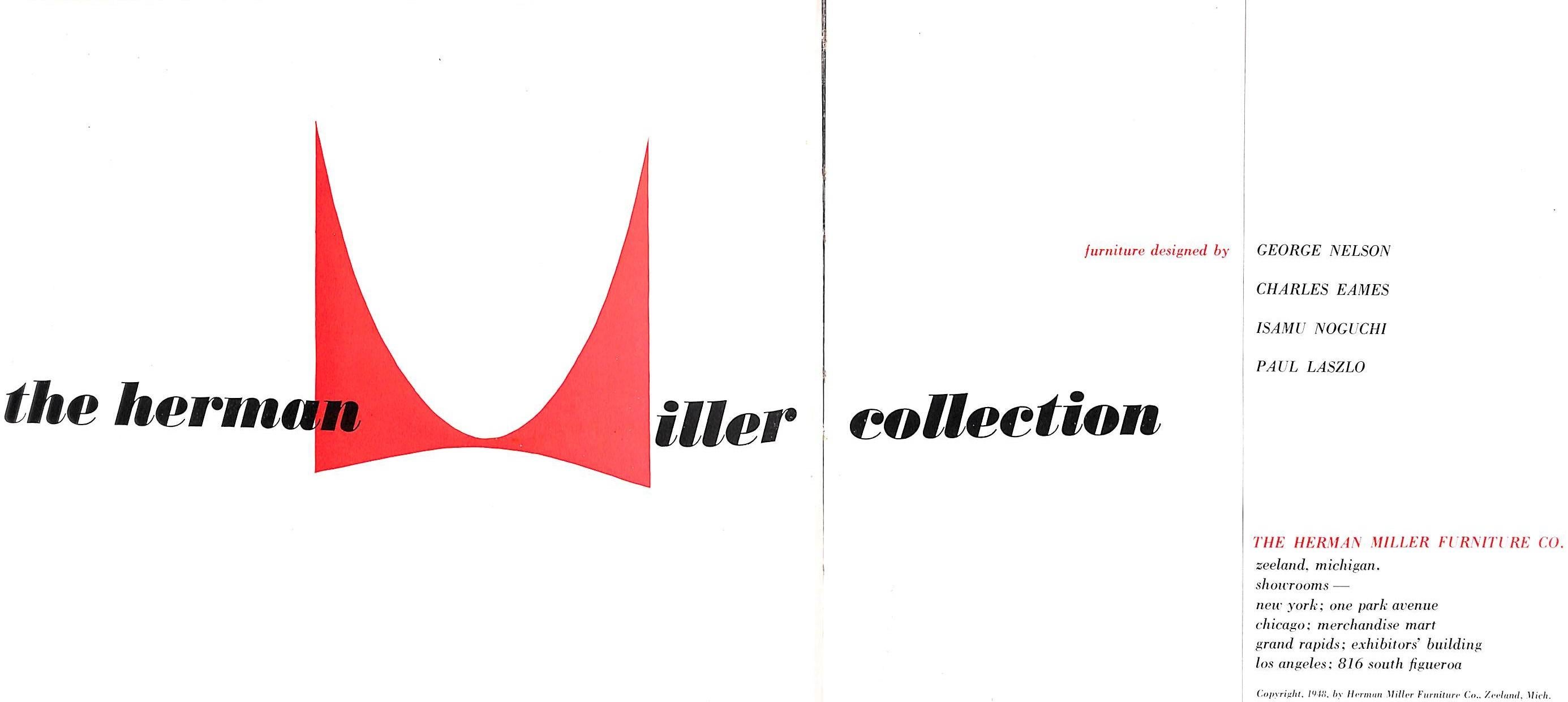 « La collection Herman Miller » 1948 en vente 9