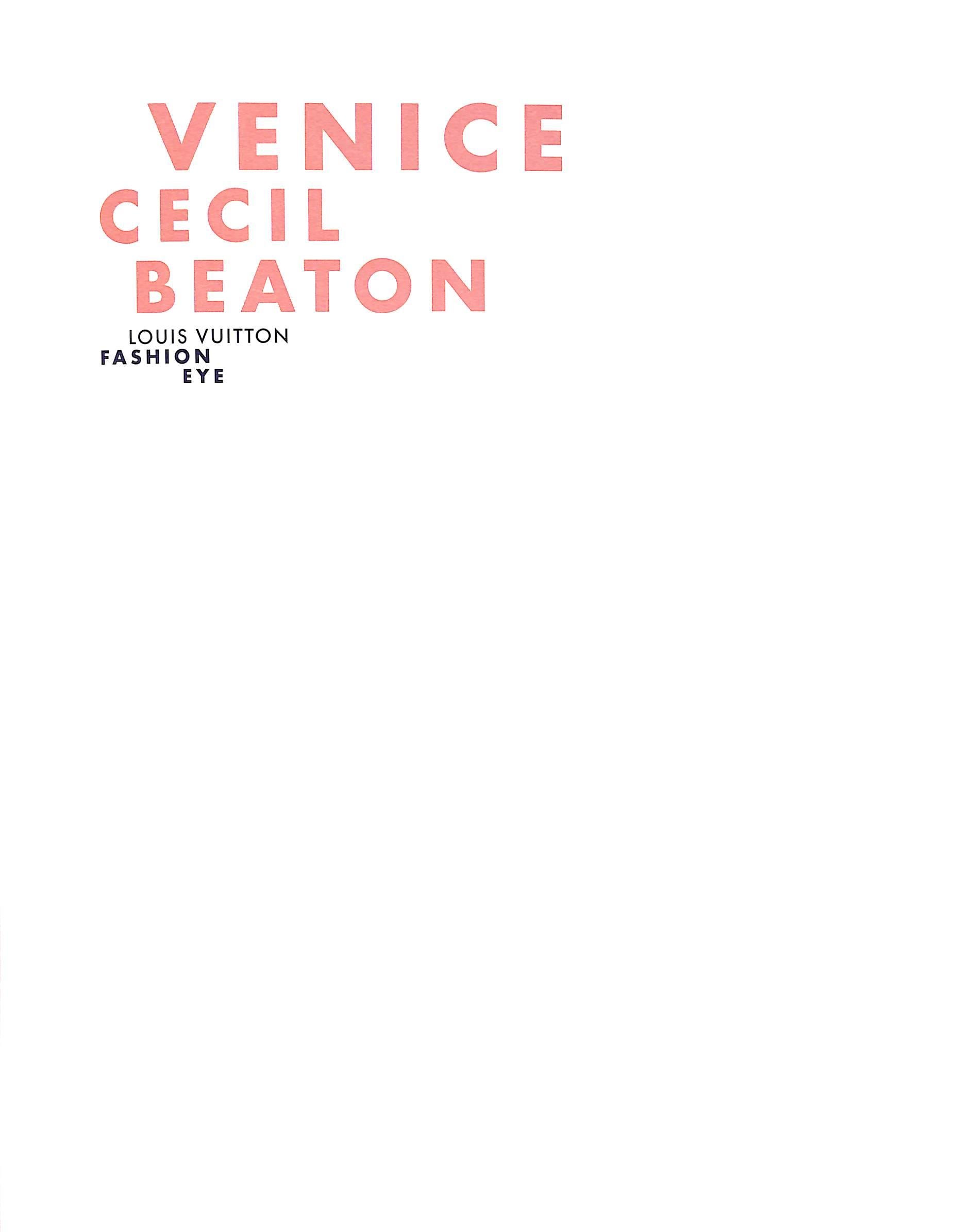 « Fashion Eye: Venice Cecil Beaton » 2021 BEATON, Cecil en vente 3