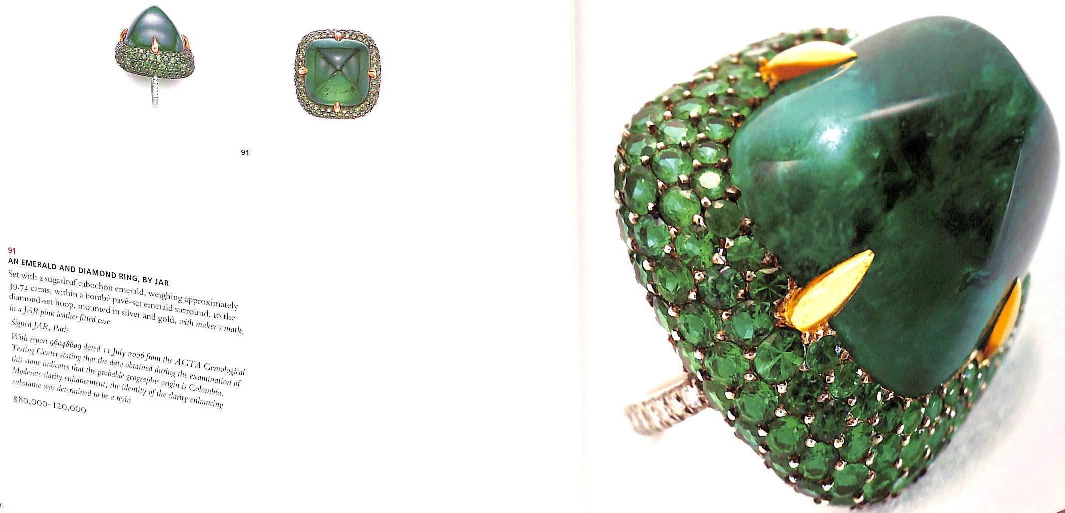 Magnifiques bijoux de la collection d'Ellen Barkin 2006 Christie's New York en vente 5