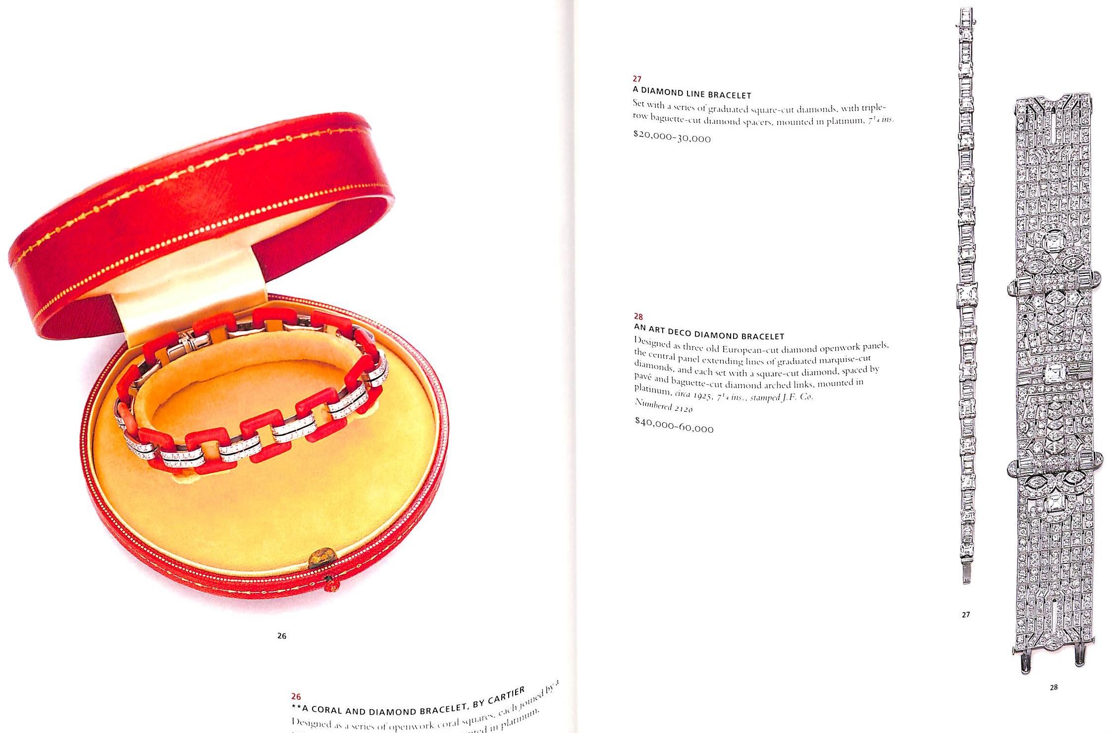 Magnifiques bijoux de la collection d'Ellen Barkin 2006 Christie's New York en vente 6