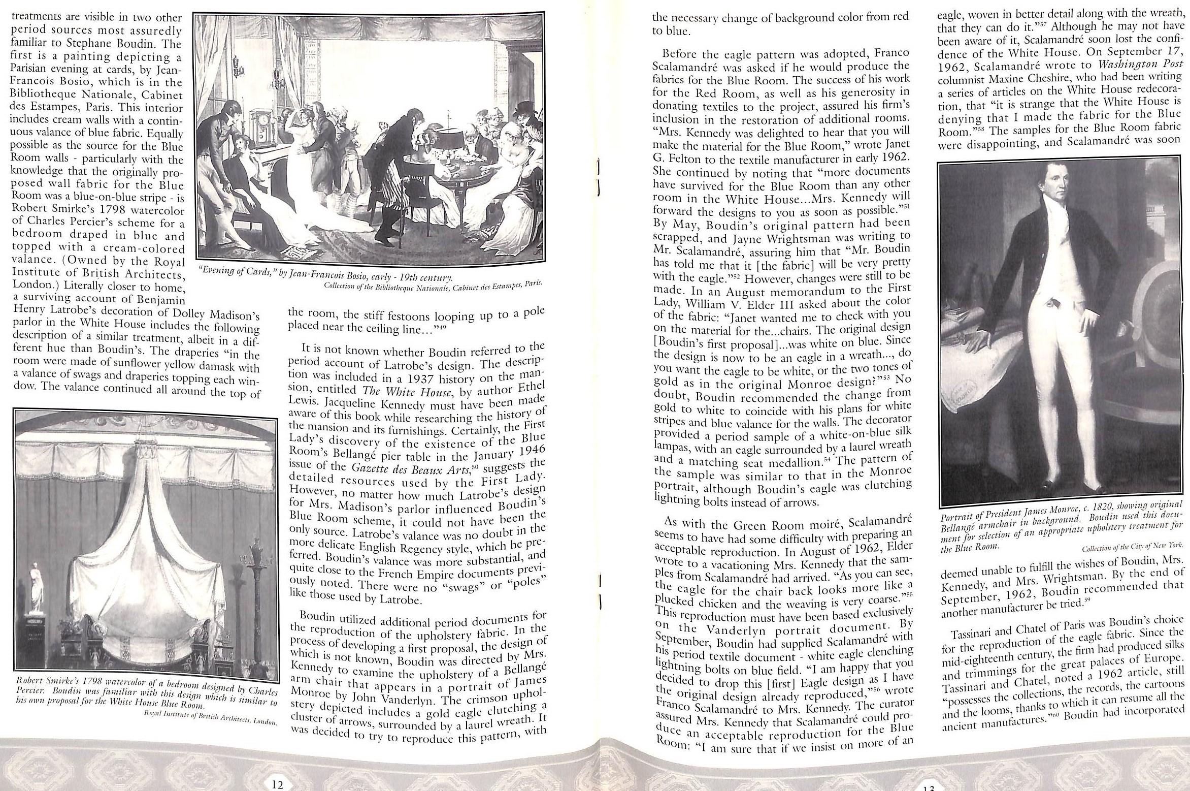 « A Frenchman In Camelot : The Decoration Of The Kennedy White House » BOUDIN, S en vente 2