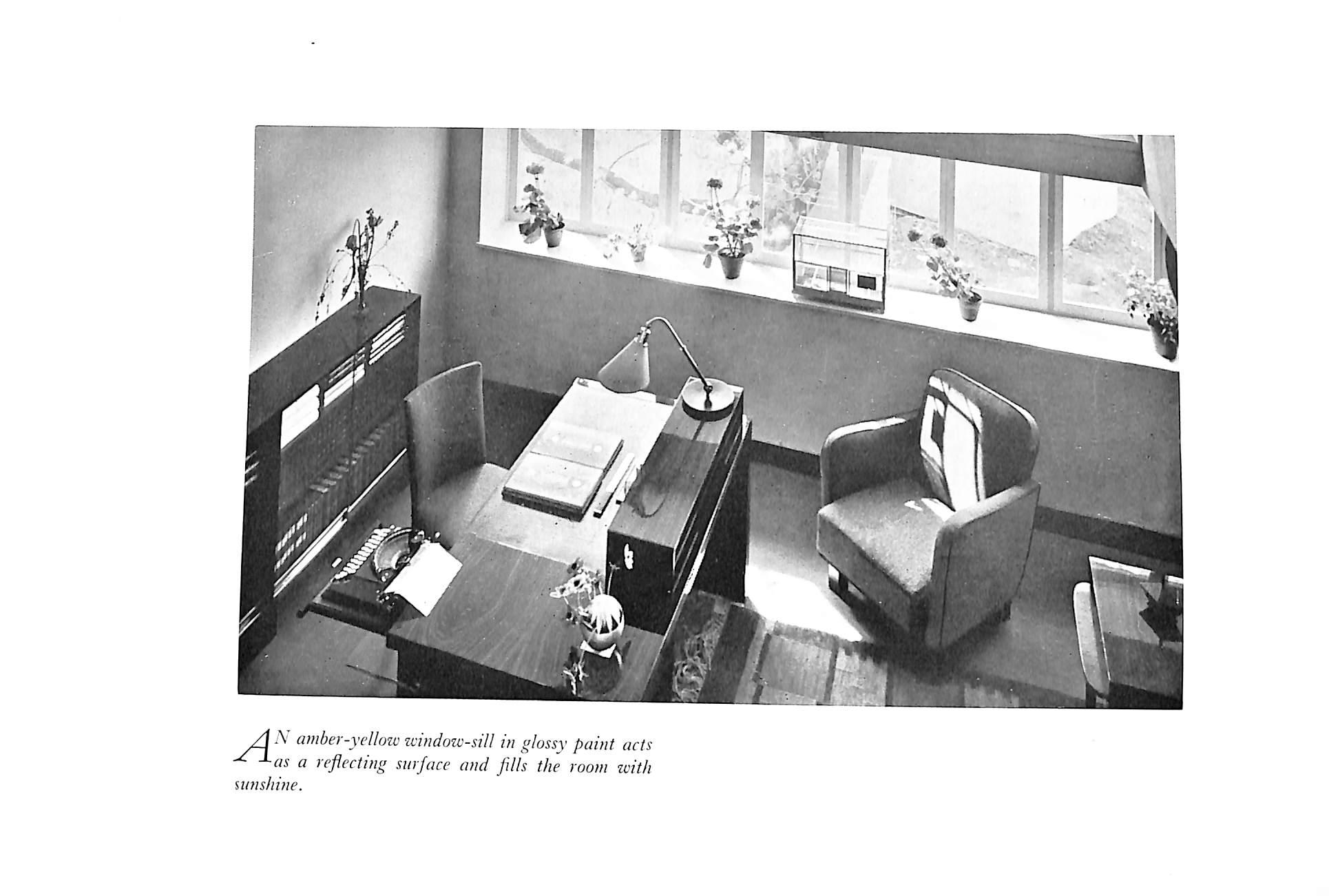 La couleur dans les pièces de tous les jours avec des remarques sur divers aspects de la décoration 1934 IONIDES en vente 5