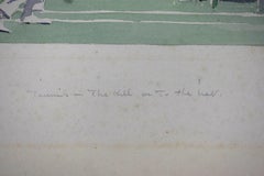 Tennis- The Kill, Or To The Net Watercolor By Paul Brown