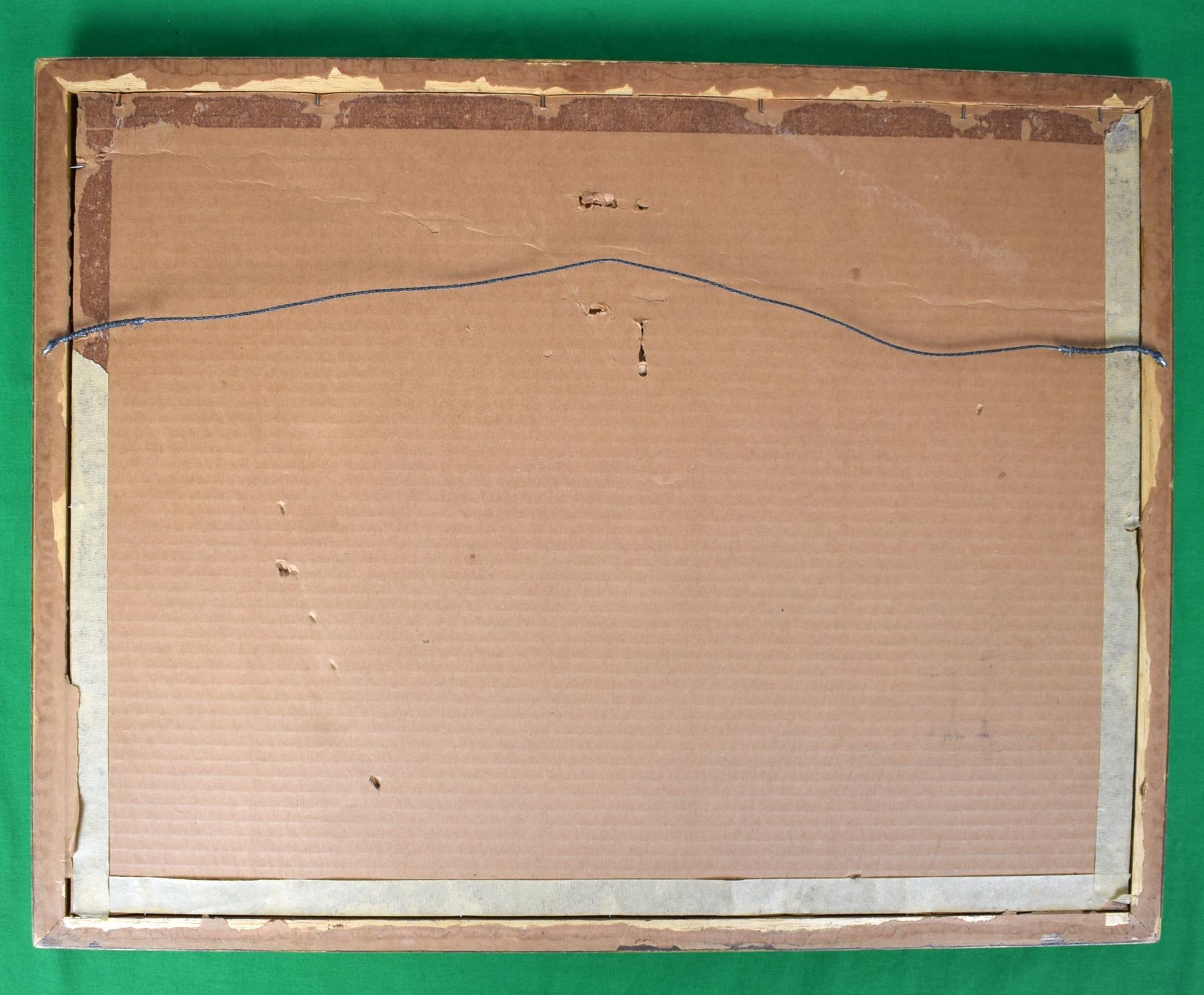 Dening Hooks Hitchcock 1927 International Polo Match Conte Drawing by Paul Brown For Sale 4