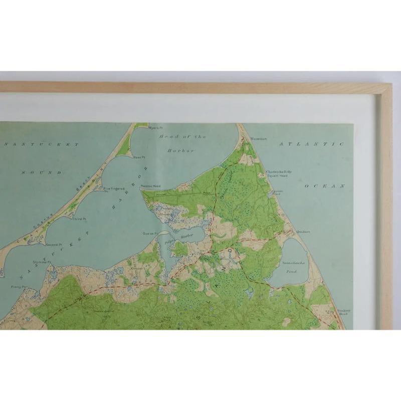 Maps of Nantucket Sound and Harbor Provenance: The Susie Hilfiger Collection For Sale 2