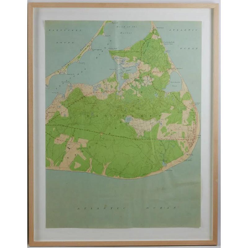 Maps of Nantucket Sound and Harbor Provenance: The Susie Hilfiger Collection For Sale 4