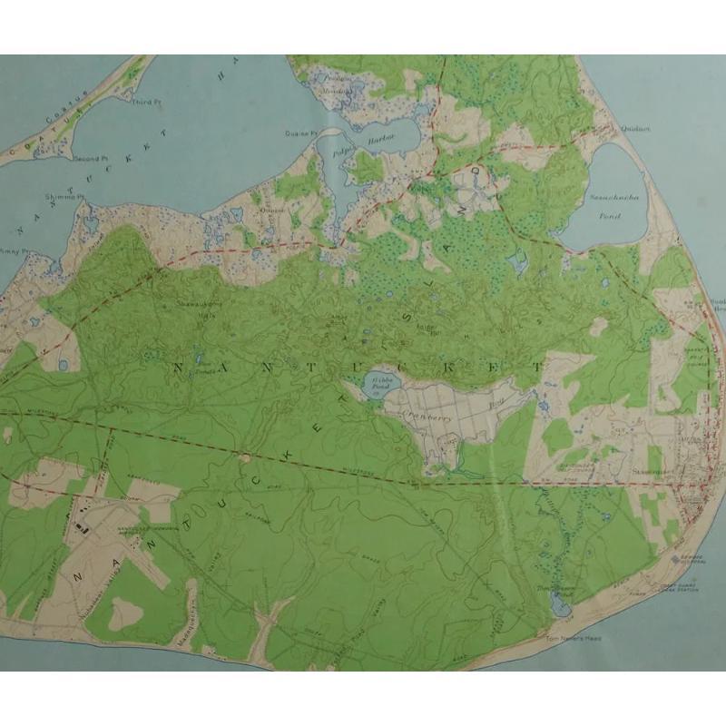 Maps of Nantucket Sound and Harbor Provenance: The Susie Hilfiger Collection For Sale 5