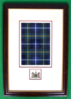Der Clan von MacNeil XLVIII Gerahmter Tartan/Wappen Herkunft: Der Su