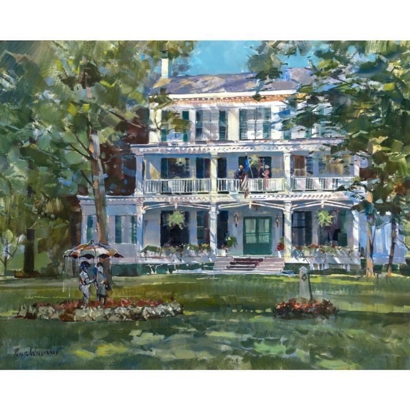 Blue Goose Stable Painted Wood Silhouette eines Jockey w / Whitney Silks Collectio im Angebot 2