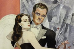 "Ballroom Dancing" 1942 Watercolor