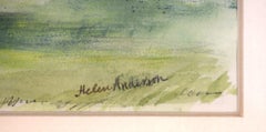 British Polo Match #1 Watercolour by Helen Anderson (British, 20th Century)