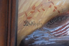 Abercrombie & Fitch x Joseph Q. Whipple: Targa con pernice dipinta a mano