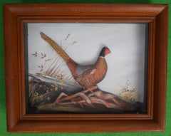 Abercrombie & Fitch x Joseph Q. Whipple Hand Painted Pheasant Shadowbox