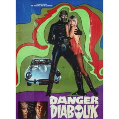 Danger Diabolik 1968 Italian Movie Poster