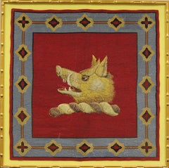 Needlework Boar's Head