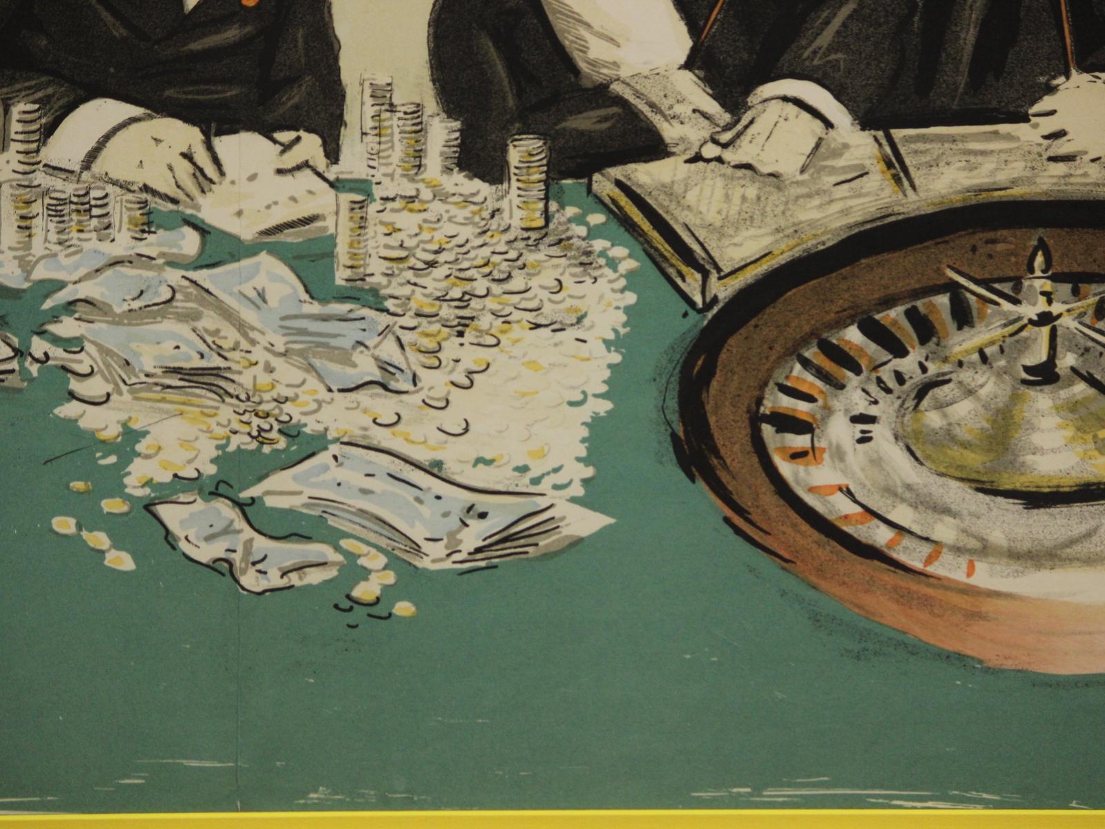 'La Roulette in the Casino' by Georges Goursat (Sem) 3