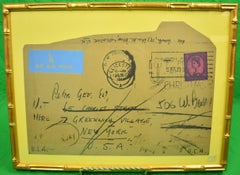 Peter Gee c1963 Postmarked Envelope