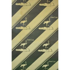 Amazing Stork Club Original B&W Wallpaper Framed Panel