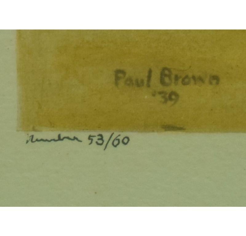 International Field Meadow Brook Club 1939 by Paul Brown For Sale 3