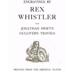 Vintage "Engravings by Rex Whistler for Jonathan Swift's Gulliver's Travels"