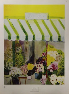 Flower Shop-Poster. New York Graphic Society, Ltd. Printed in Italy.